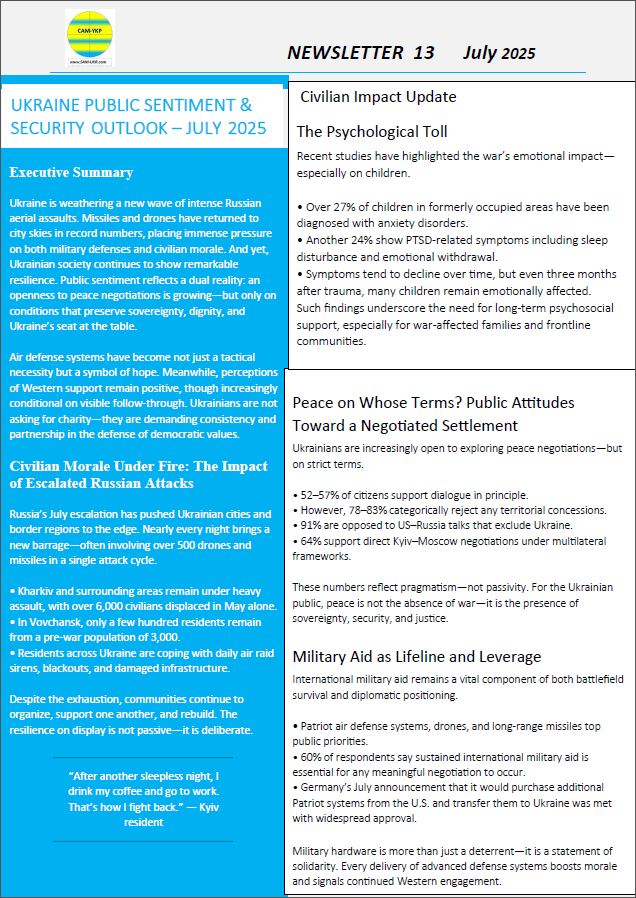 Newsletter-13 SAM-UKR